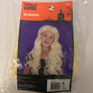 Blonde Halloween Wig